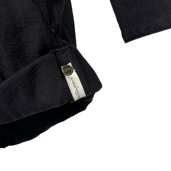 one teaspoon Prophecy black denim long sleeve snap button romper size XXS - Picture 4 of 11